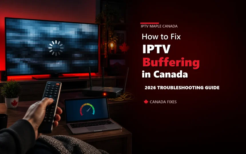 streaming IPTV smoothly without buffering on a 4K TV